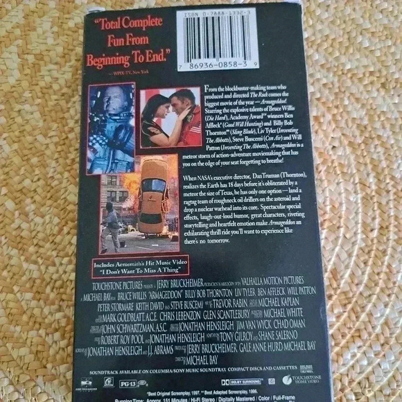 Movie VHS ARMAGEDDON SCI-FI ACTION - Picture 3 of 4